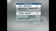 ЦСКА завърши 2:2 с унгарския "Дебрецен"