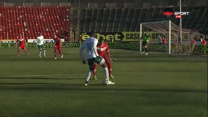 Най-доброто от първото полувреме на ЦСКА-Берое /0:0/