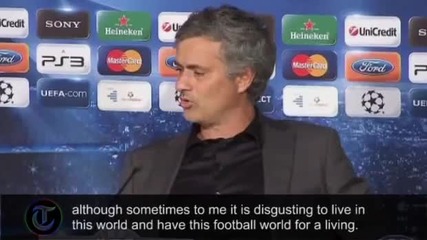 Коментарът на Жозе Моуриньо след мача Реал Мадрид - Барселона - Шампионска Лига