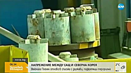 САЩ отново включи Северна Корея в списъка с държави, подкрепящи тероризма