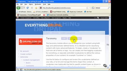 14 01. Taxonomy pt. 1 (drupal уроци) 