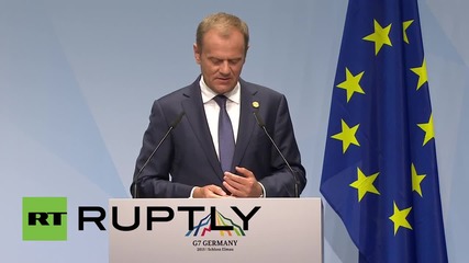 Germany: Sanctions on Russia can only be maintained or strengthened - EU's Tusk
