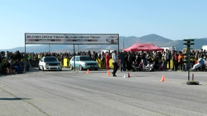 Golf 2 Drag Power New Record 9,427 @ Sliven Drag Racing 06.10.2013