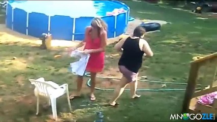 Мама прави ъперкът на дете