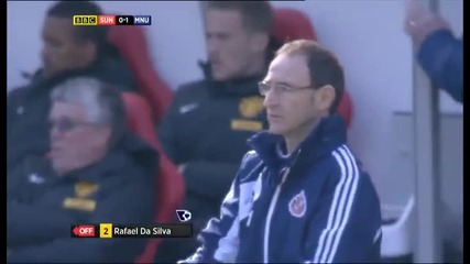 Съндърланд - Манчестър Юнайтед 0:1