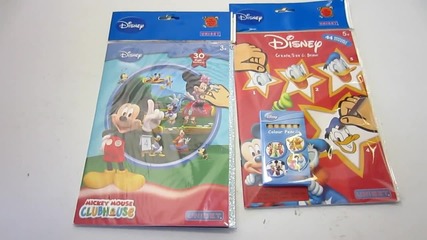 Uniset Mickeymouse Clubhouse Sticker Activities Retail $20