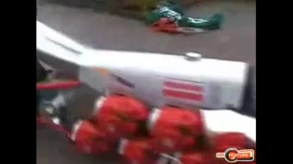 Мотоциклет с 24 двигатели от резачки