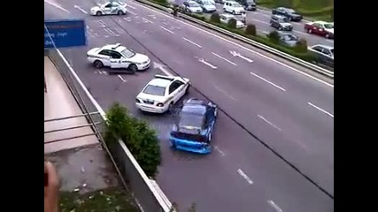 Police vs Drifter 