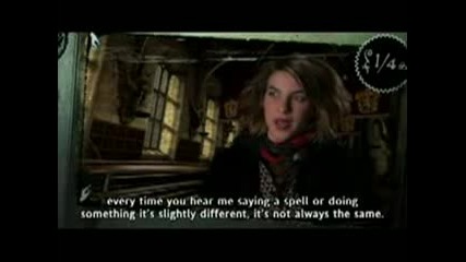 Natalia Tena (Nymphadora Tonks) Singing