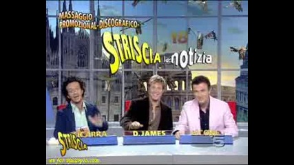 Duncan James - Striscia La Notizia (italy)