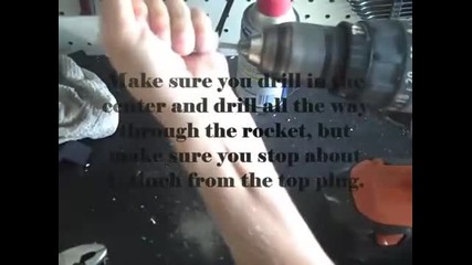 How to make a kno3 sugar rocket. 