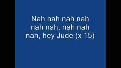 Hey jude by The Beatles lyrics