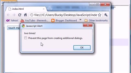 Beginner Javascript Tutorial - 22 - Event Handlers