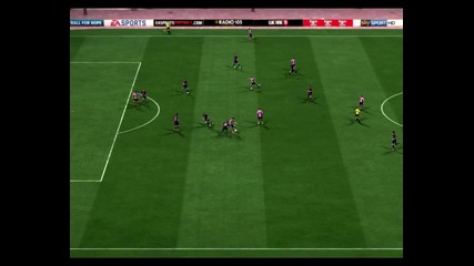 Fifa 11 Красив гол 3 !!!