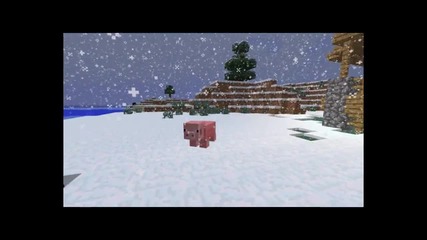 1.7.2 minecraft. Зимата дойде !