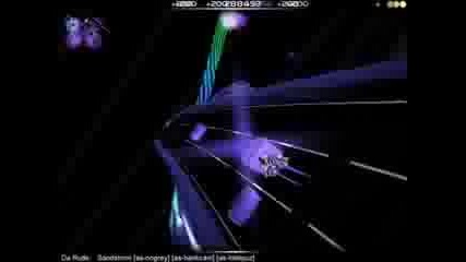 Darude - Sandstorm (audiosurf)