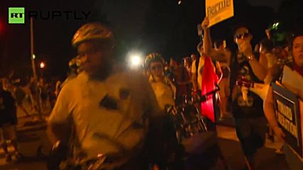 Chaos in Philly as Anti-Clinton Protesters March Towards DNC