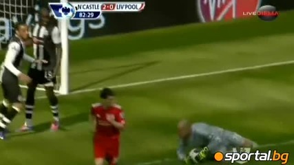 Червеният картон на Рейна срещу Нюкасъл