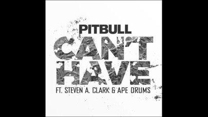*2016* Pitbull ft. Steven A. Clark & Ape Drums - Can't Have