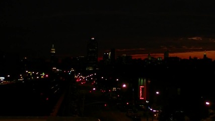 Time Lapse Sunset in Sunnyside of Queens, August 18, 2010 (19:35 - 20:30) 