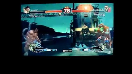 Ssf4 - Xblackvegetax (rog) vs Gutabo (honda) - Gaf Xbl 3 vs 3 Team Tourney - Set 1 - - 