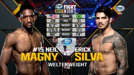 Erick Silva vs Neil Magny (ufc Fight Night 74, 23.08.2015)