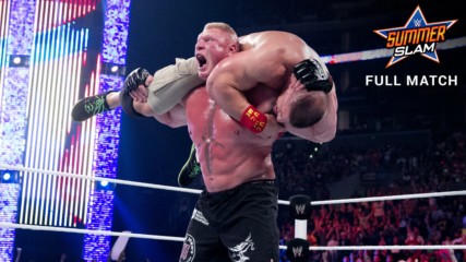 Джон Сина срещу Брок Леснър - WWE Мач за титлата