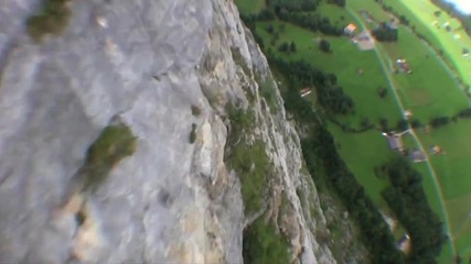Ugress - Cowboy Desperado ( Base jumping in Lauterbrunnen 2009 )