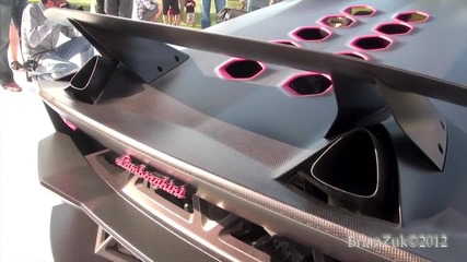Lamborghini Sesto Elemento - Start Ups and On Road