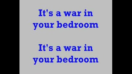 A War In Your Bedroom - A Change Of Pace Lyrics
