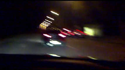 Bmw 650i срещу Mitsubishi Lancer Evo X tuned. 