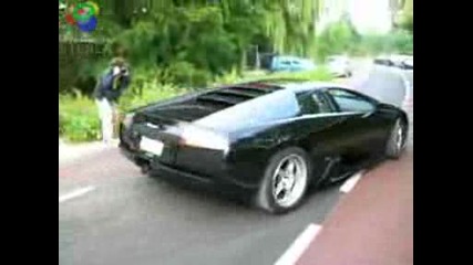 Lamborghini Murcielago Accelerating