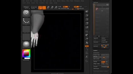 Създаване на дрехи в Zbrush с маска
