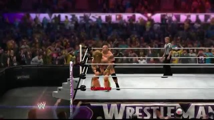Wwe 2k14 Goldberg vs. the Ultimate Warrior