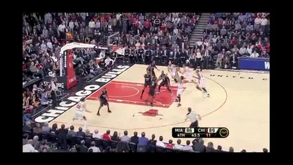 Miami Heat @ Chicago Bulls 89 - 93 [highlights] - 24.02.2011