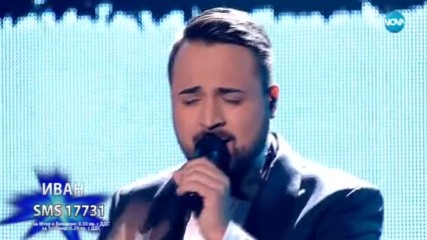 Криско застава плътно зад Иван Димитров, който изпълни One and Only, X Factor Live (22.10.2017)