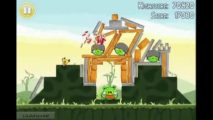 Angry Birds (level 2-21) 3 Stars