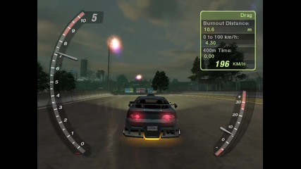 Need For Speed Underground 2 Drag Training