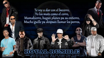Los Benjamins - Royal Rumble Se Van (mas Flow Los Benjamins)
