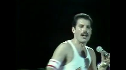 Queen - Put Out The Fire, Dragon Attack и музикално повторение на Now I`m here ( Япония 1982) 