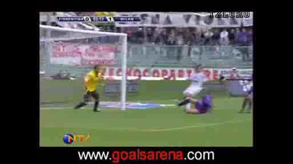 Фиорентина - Милан 0:2 Кака,  Пато