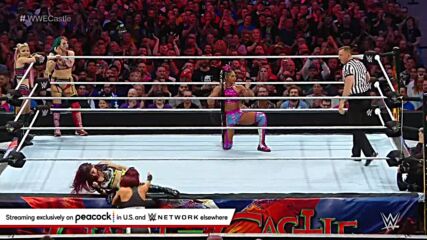 Bianca Belair, Asuka & Alexa Bliss team up for triple suplex: WWE Clash at the Castle 2022 (WWE Network Exclusive)