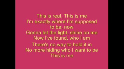 Demi Lovato - This Is Me lyrics
