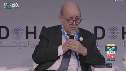 Френският външен министър: Бедствието в Мариупол изисква незабавни действия