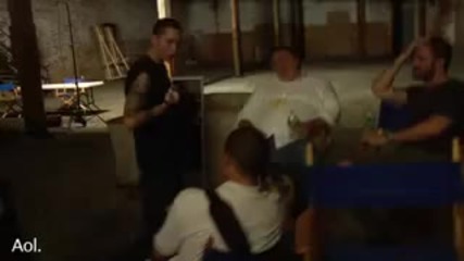 За Първи Път В Сайта !!! !!! Eminem - Заснемането на Not Afraid 2 част За Първи Път В Сайта !!! 