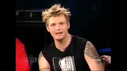 Nick Carter on The View