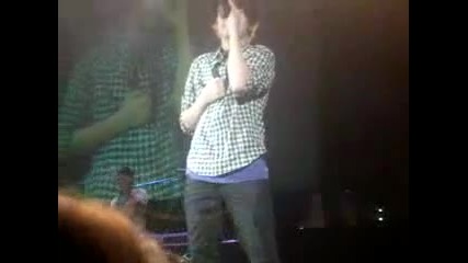 justin bieber with you [cover] (b96 jingle bash 12 12 09 )