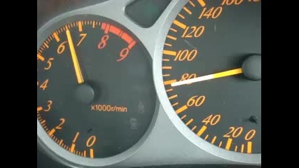 1999 Toyota Celica acceleration 0 - 100kph 
