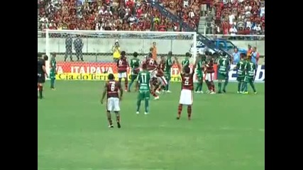 Gol de Ronaldinho Flamengo 1x0 Boavista - Final Ta