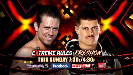 Catch the Wwe Extreme Rules 2013 Pre-show - This Sunday!